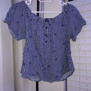 Allie Rose shirt/crop top